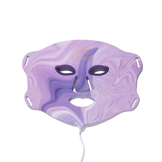 Boxing Day - Damaged Box - Lit Skin Luxury Home LED Mask - Amethyst Rose